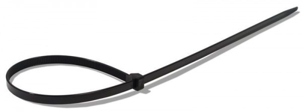 Kabelbinder schwarz / 12,5mm