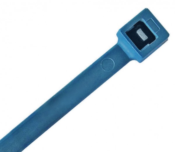 Kabelbinder metalldetektierbar / 4,5mm blau
